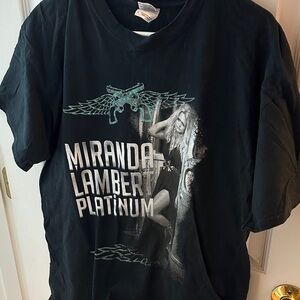 Black Miranda Lambert Graphic T-Shirt
